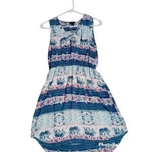 Rue 21 Women's  Floral Print Cozy Dress Size medium  Pink